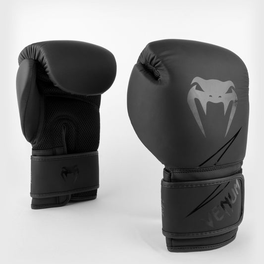 Classic Venom Boxing Gloves - Unisex - Black - 16 Oz